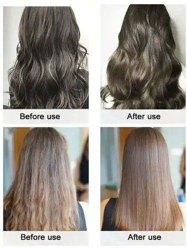 Keratin Hair Mask Magical 200ml Repair Damage Frizzy Soft Smooth Shiny Hair Deep Moisturize Hair Treat Repair Hair Care Mask - Image 6