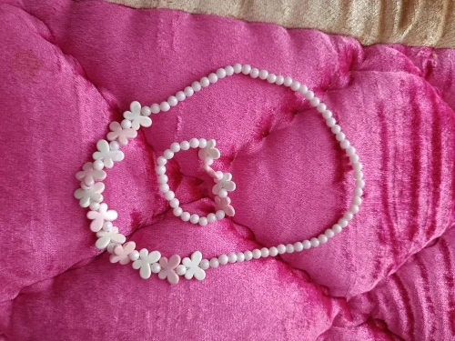 Butterfly Beaded Long Necklace photo review