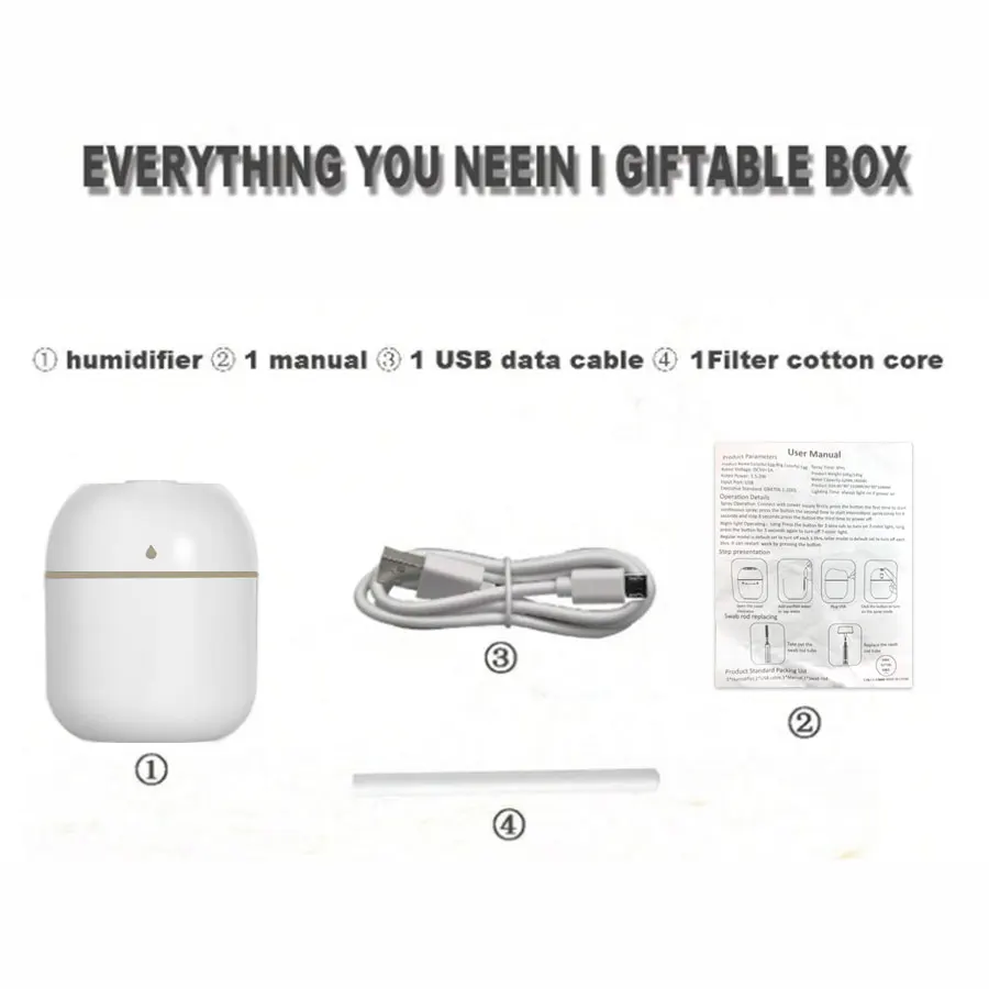 Рисунок 2 - Портативный домашний увлажнитель и аромадиффузор