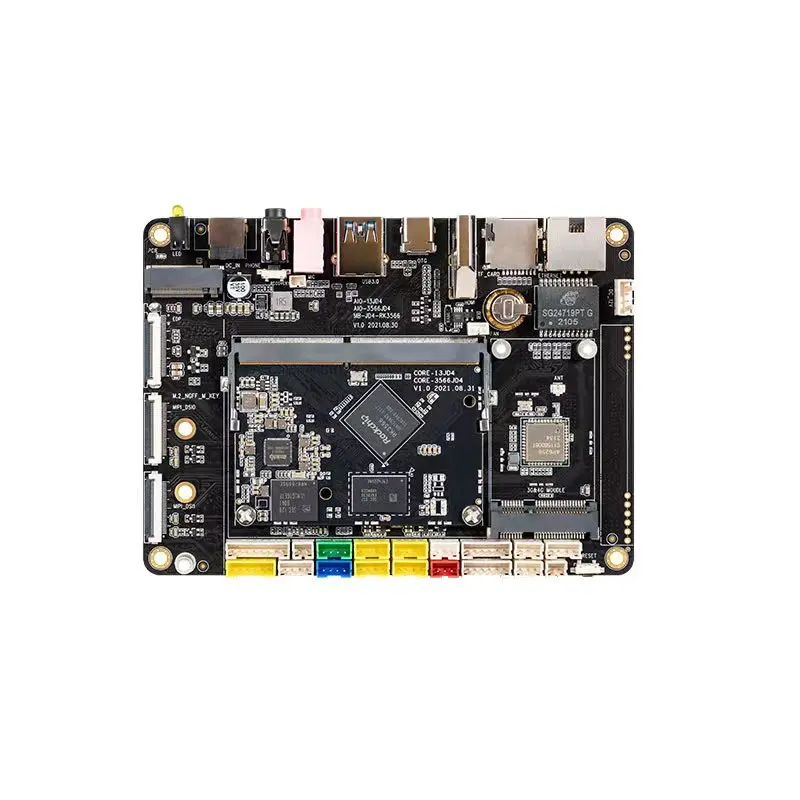 Smartfly AIO-3566JD4  ھ 64 Ʈ Cortex-A55 AI   2G + 32G 5GHz   WiFi  ȵ̵, ,  + QT