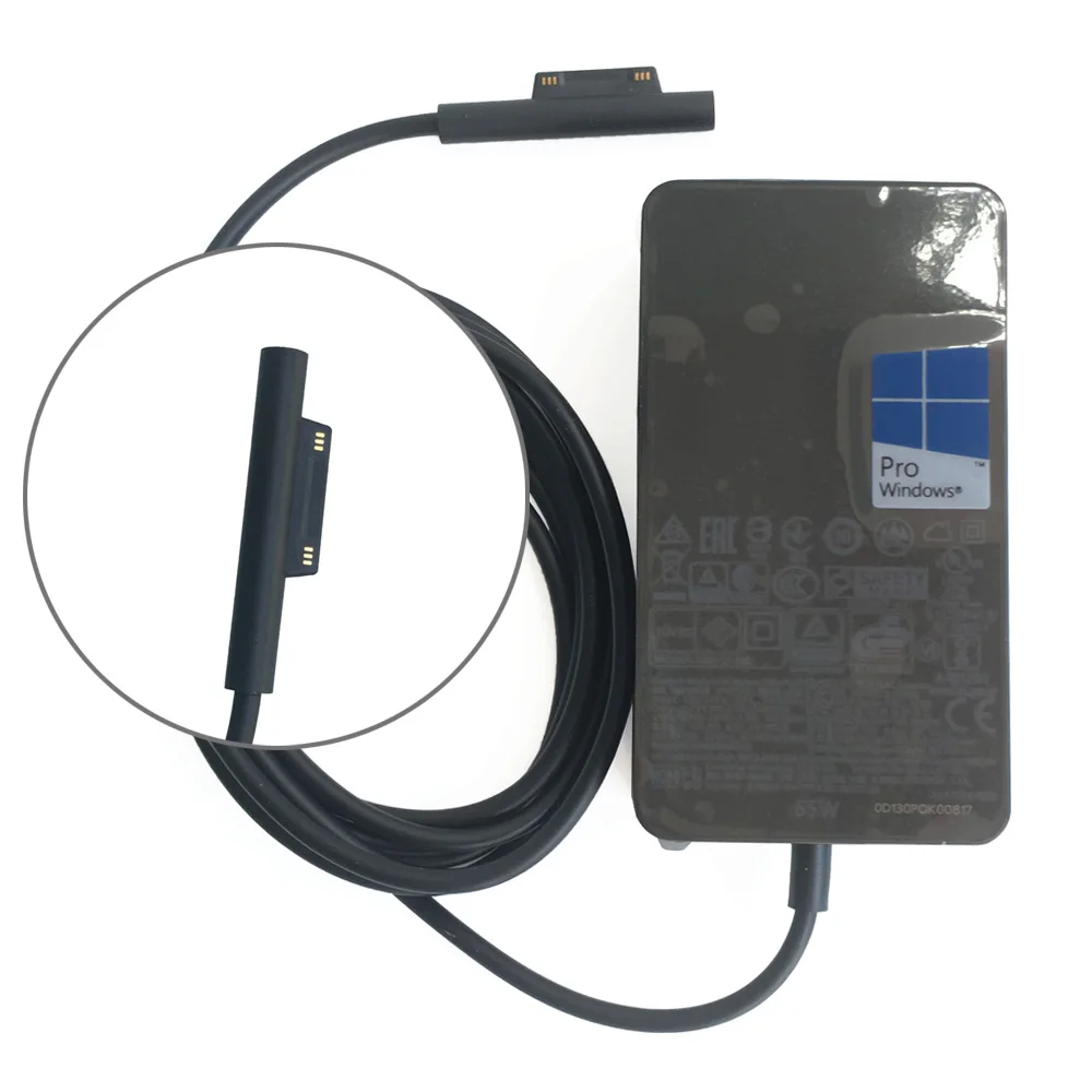 Alimentatore Usb Caricatore , 65 W Per Microsoft 3/4/5/6/7/7 /8/9