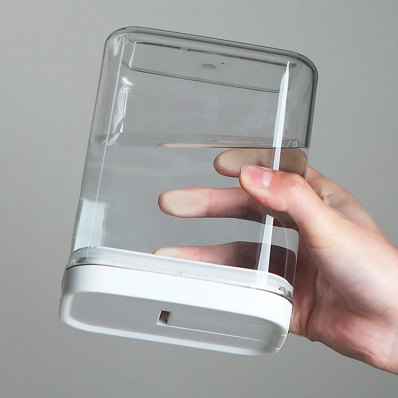 Plastic sealed jar transparent leakproof moisture-proof kitchen organizer storage box pasta grain snack food seasonings