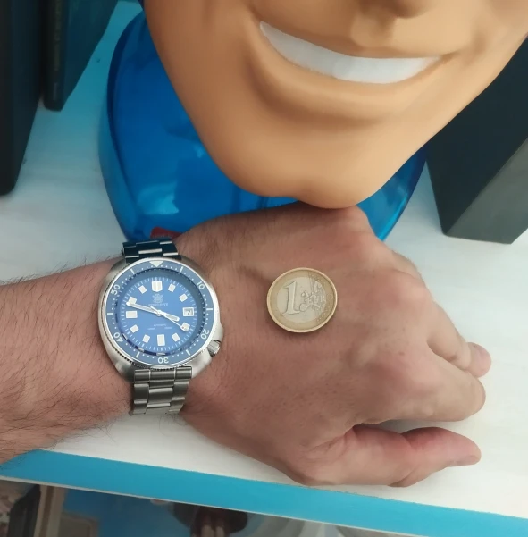 SD1970 Steeldive Brand 44MM Men NH35 Dive Watch with Ceramic Bezel
