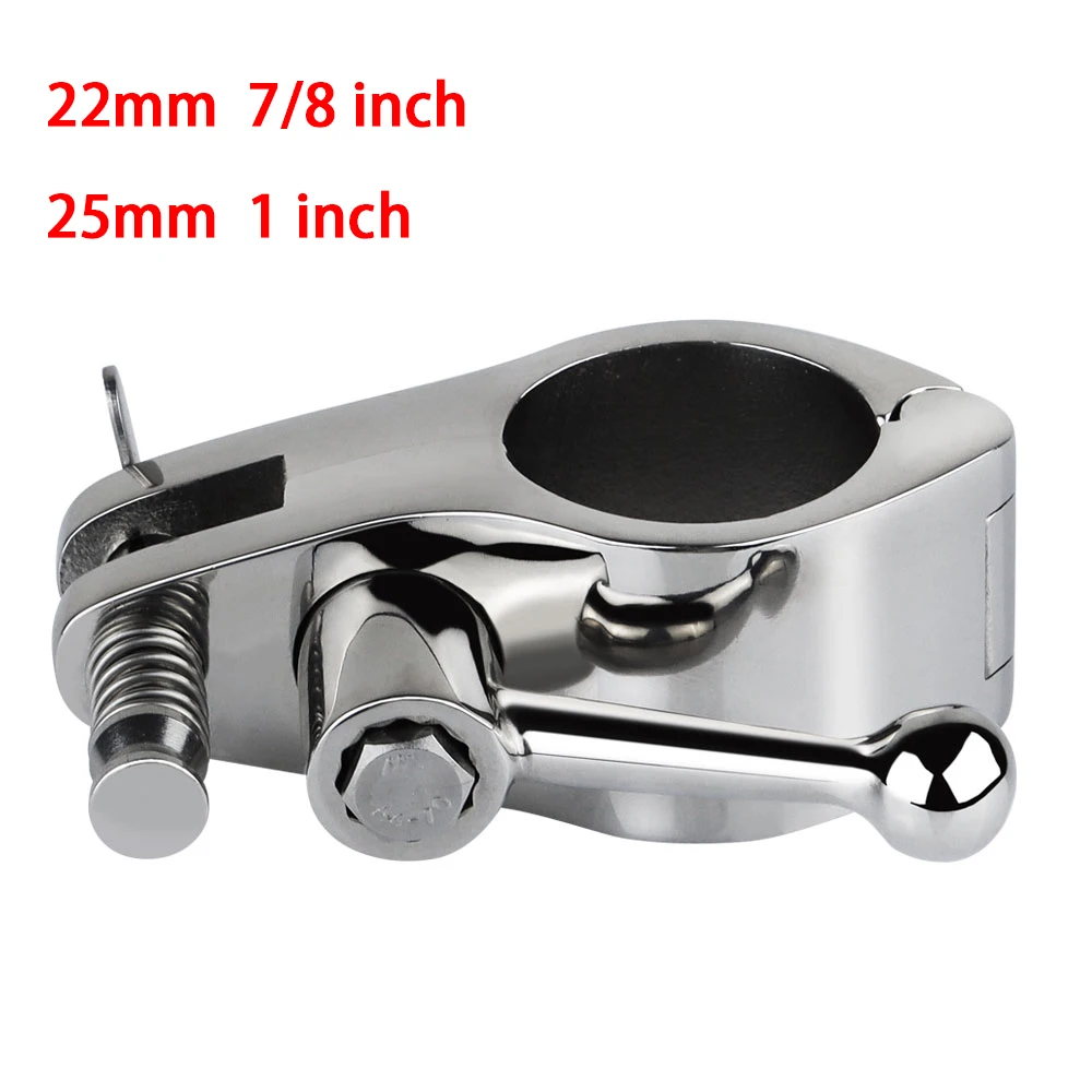 Stainless Steel 316 Bimini Top Fittings 22mm 25mm for Boat