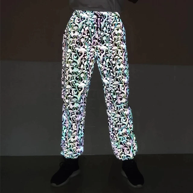 Holographic Reflective Trousers & Shorts 3