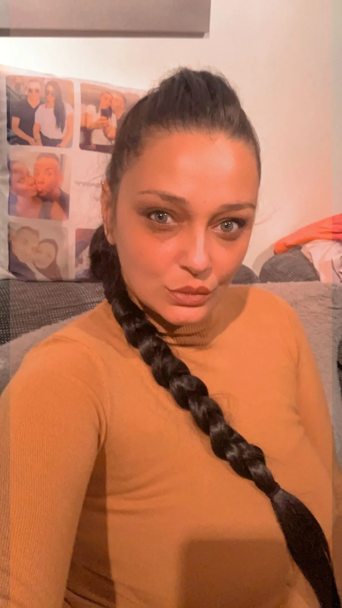 Synthetic Long Braided Ponytail Hair Rope Extension photo review