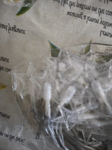 Guirnaldas de luces LED con forma de estrella, cadena de luces para exteriores, guirnalda de bombillas, luces para fiesta, hogar, boda, terraza, jardín, decoración navideña photo review