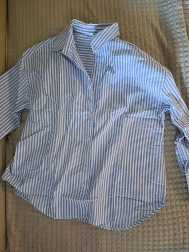 Asymmetric Button Front Shirt - Long Sleeve Chic Women's Blouse photo review