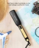 KIPOZI Professional Hair Straightener Titanium Flat Iron with Digital LCD Display Dual Voltage Instant Heating Curling Iron 6