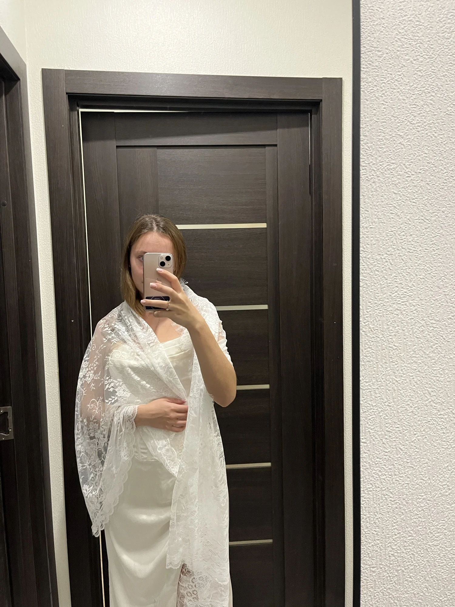 Lace Mantilla Veil For Church Spanish Head Covering Scarf Shawl White Black Muslim Bridal Veil For Wedding Chapel Catholic Veils