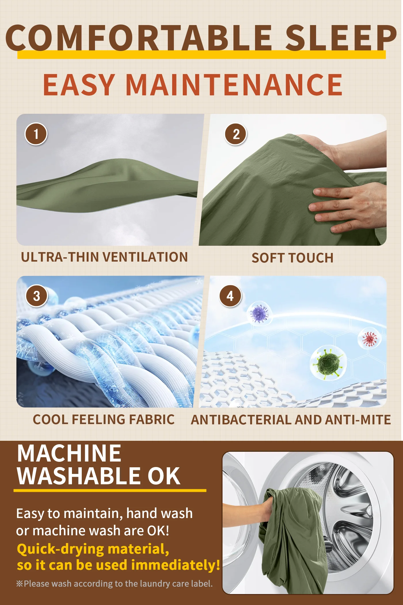 MAPLEAF Sleeping Bag Liner Ultralight Portable Mummy Hiking Single Travel Hotel Camping