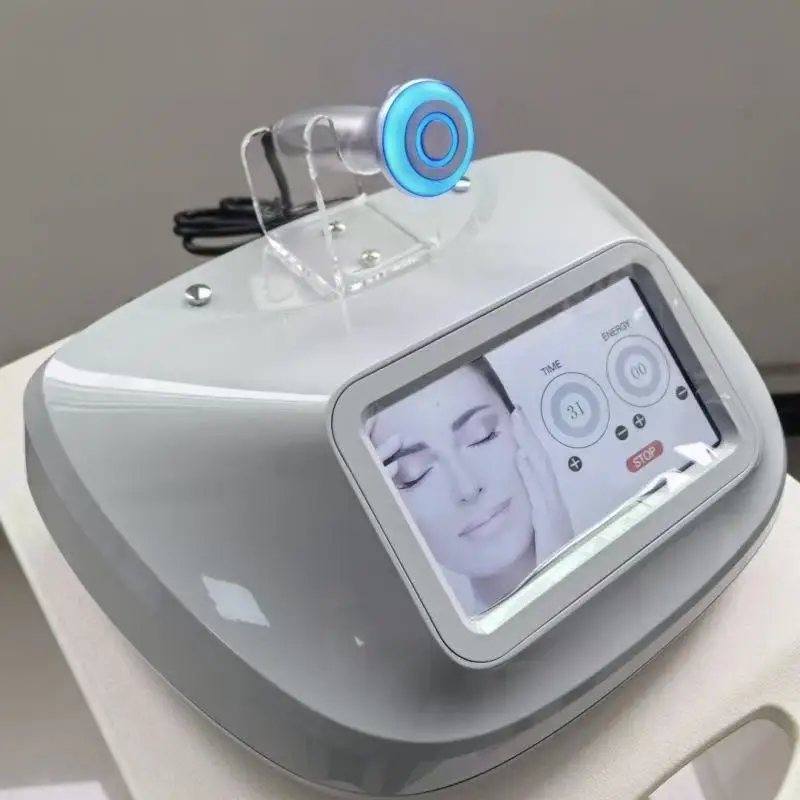 안티에이징 미용기기, 가정용, 리프팅 및 탄력 강화 얼굴 피부 재생 온도계, 블루라이트 온도 센서