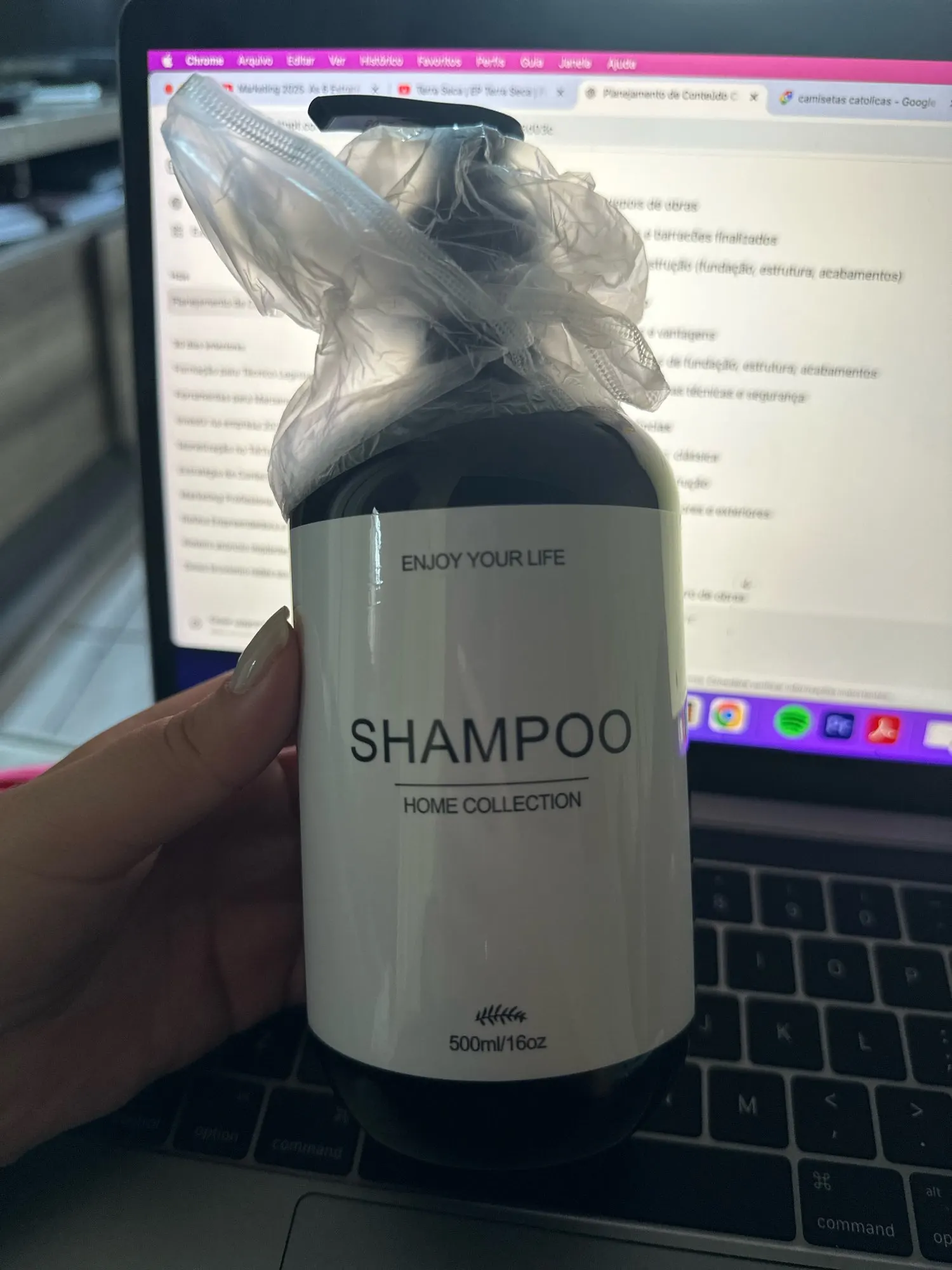 3pcs/500ml Waterproof Lotion Dispenser with Label for Bathroom Shampoo, Shower Gel, and Body Lotion Storage photo review