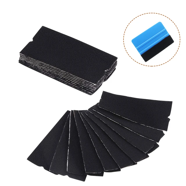 1m/roll Black Fabric Felt With Self-adhesive Glue for Car Wrap Scraper 5cm  Width Felt Standby Replacement Spare Parts - AliExpress