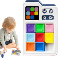 Juego de bloques inteligentes Super Slide Huarong Road 1000 + rompecabezas nivelados para niños juguetes interactivos antiestrés - Imagen 2