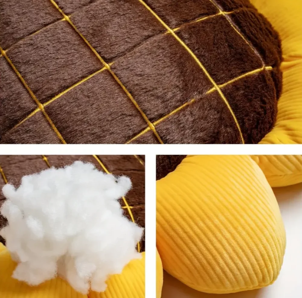 Sunflower Pillow Room Decor Sofa Decoration Cushion Bed Headrest Seat Cushion Plush Tatami Bay Window Pillow 6