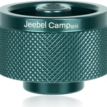 Jeebel Camp 가스 밥솥 어댑터, Easy Clic Plus 시스템용, CV 베이요넷 타입 MSF-1a 연결, 린달 밸브로 변환
