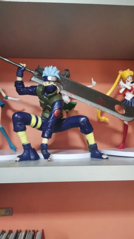Anime Naruto Hatake Kakashi Figures NARUTO Accessories Action Figure Model Doll Cartoon Kids Children Toys Cool Birthday Gifts photo review