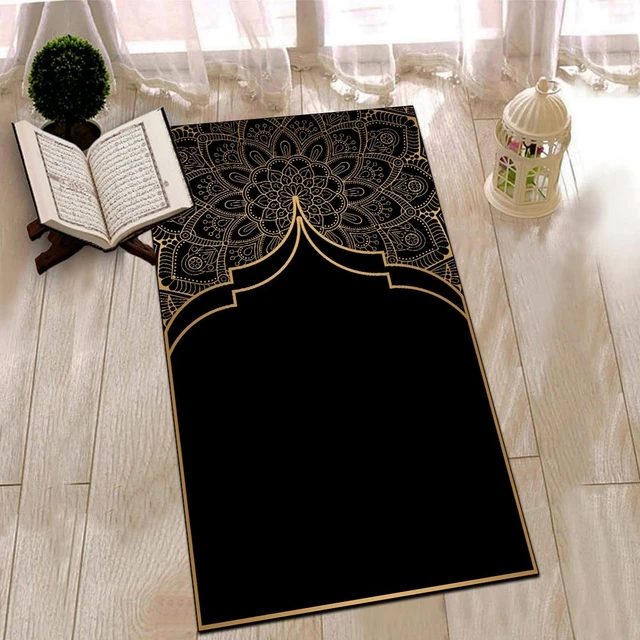 Tapis de prière islamique épais, tapis de prière turque, tapis de prière  musulman Namaz Janamaz Sajda Salat Sajadah - AliExpress