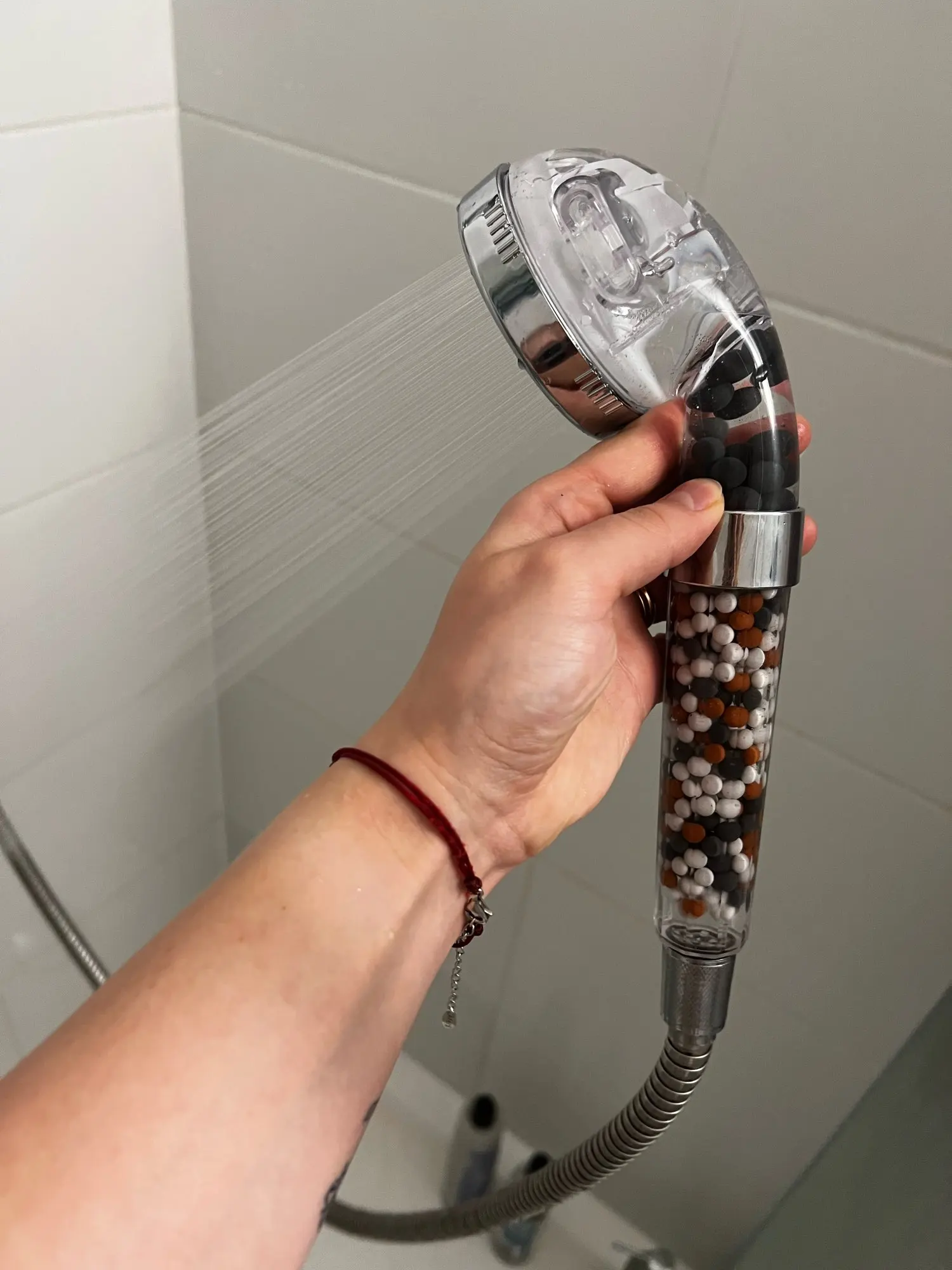 Negative Ion Shower Head Relax in an EcoFriendly Shower Le Marchand