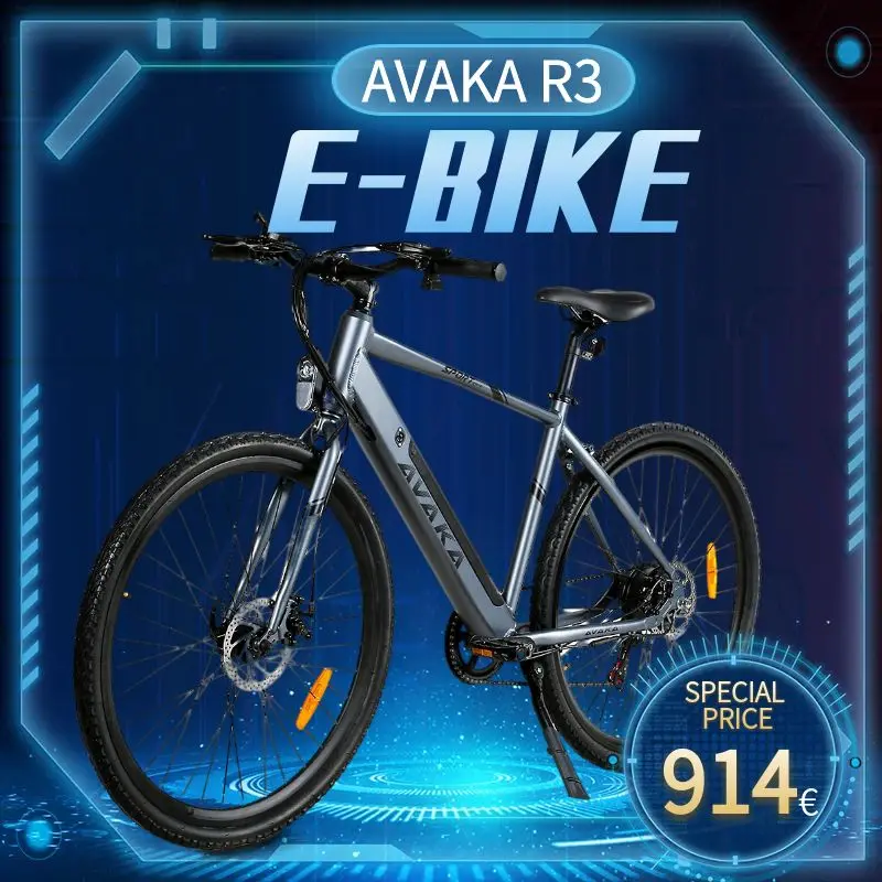 2023 AVAKA R3 Electric Road Bike 36V 350W 700C 36V12.5Ah Disbrake