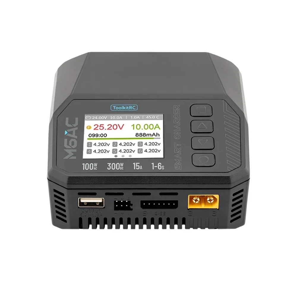 Chargeur RC intelligent 300W 15A pour LiPo NiMH Pb avec mesureur servo