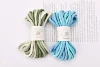 KNOTITUDE MINI Variegated Macrame Cotton Braid Cord 5.0mm x 5meters Key Ring Making Cord 5