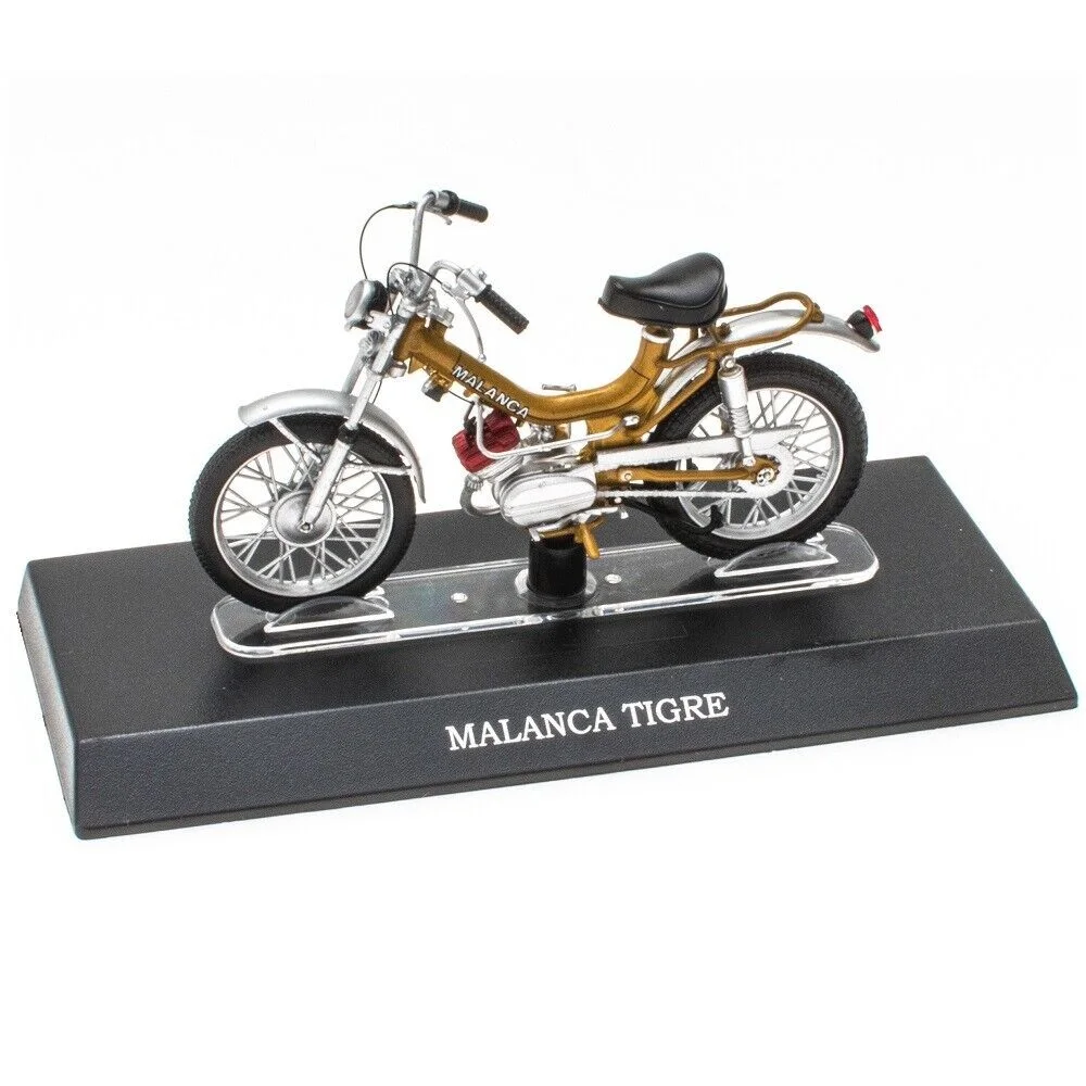 Modelli Leo, Tigre Malanca, Scala 1:18 Circa. 10 Cm. Lungo, In Miniatura Pressofuso In Metallo E Plastica, Collezione Di Scooter, Collezione Di Scoote