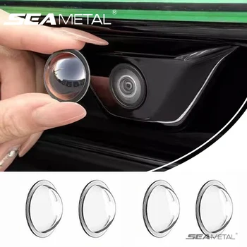 SEAMETAL Copertura protettiva per telecamera per auto – Resistente alla pioggia/al polvere, antigraffio e anti-graviglia, con elevata trasparenza e visione a 360° ° Visualizza la copertura trasparente HD