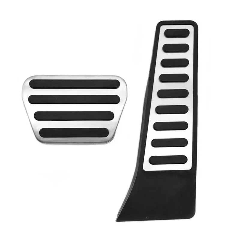 Car Foot Pedals For Land Rover Range Rover 2001~2012 Gas Accelerator Brake Fuel Restfoot Stainless Steel No Drilling Pedal Cover