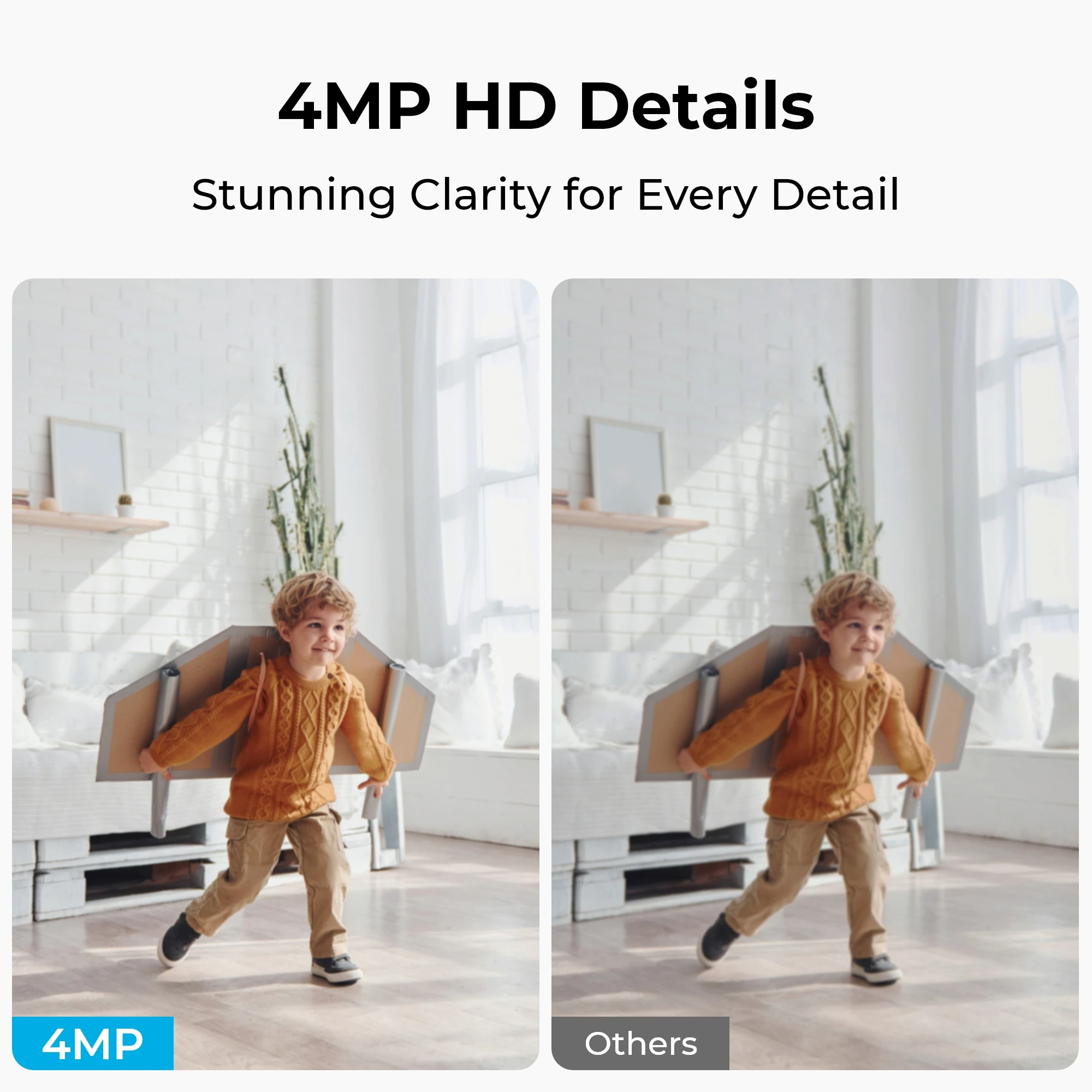 Security Camera Reolink E1 Series 2K 4MP WiFi Camera Pan&Tilt 2-Way Audio Baby Monitor Indoor Cam AI Detection Home Video Surveillance Cameras