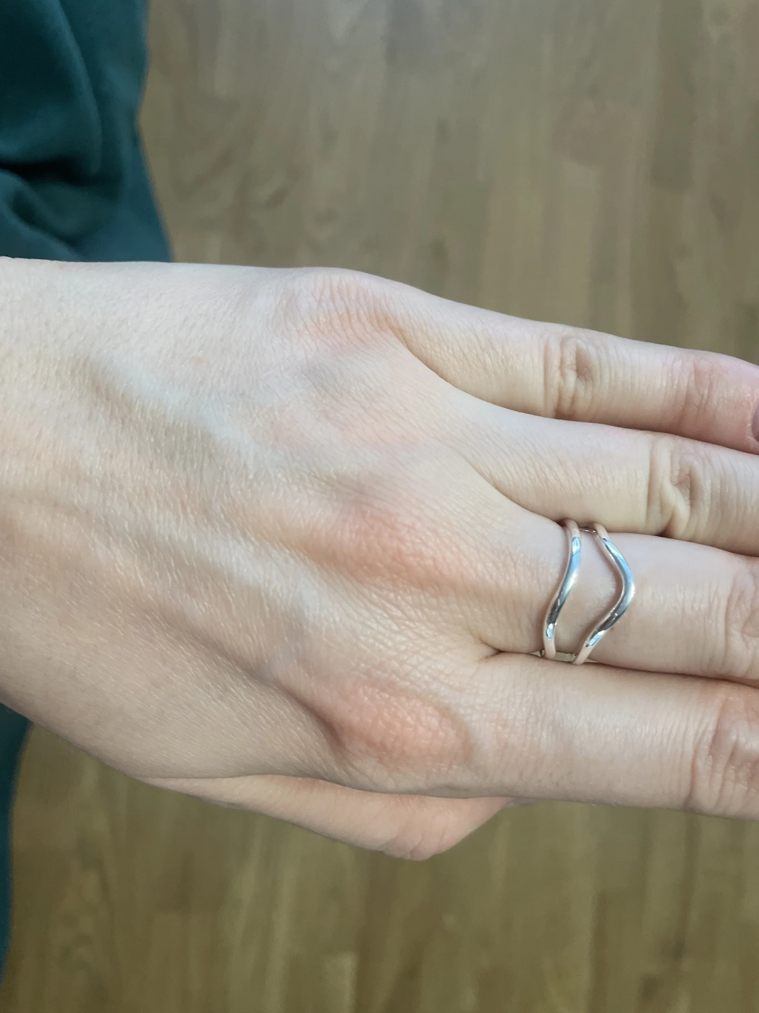 Adjustable Colorful Drip Glaze Ring photo review