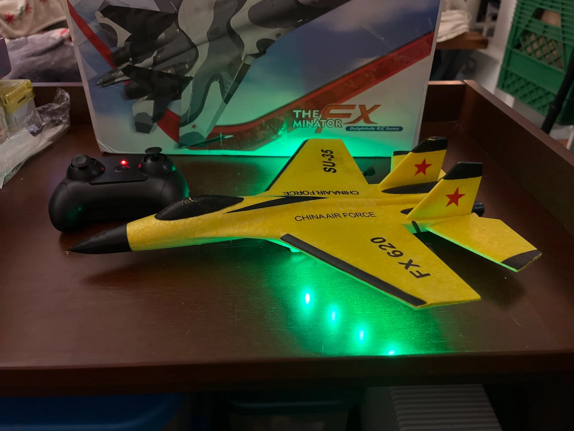 Attachment image review on RC Foam Aircraft SU-35 Plane 2.4G Radio Control