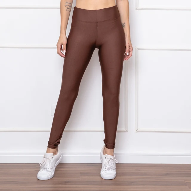 Calça Legging Suplex Cintura Média