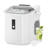 SIMZLIFE Ice Maker Countertop , 26.5 lbs/24H, 9 Cubes in 6 Mins,Self-Cleaning, Portable Ice Maker with Handle for Home,White 1