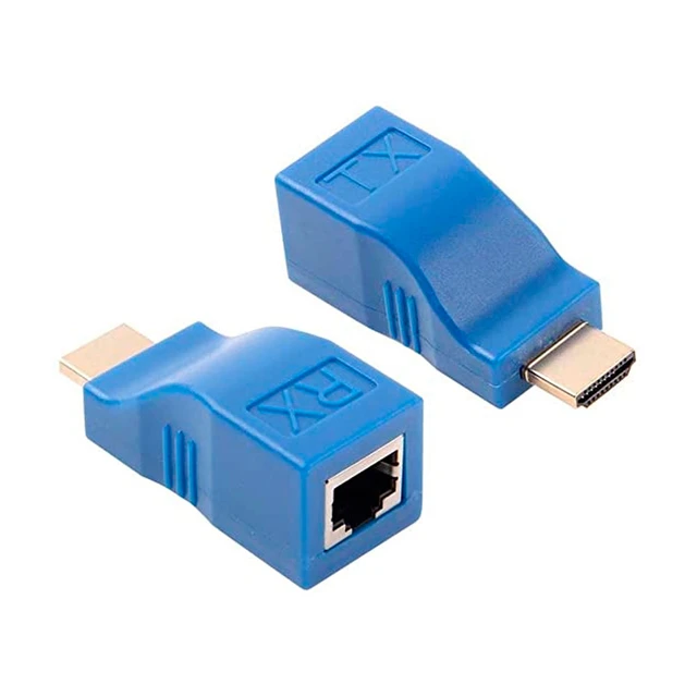 Extensor HDMI via Cable Lan RJ45