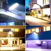 12000000LM 504LED Powerful Outdoor Solar Lights  Lighting 10000W Garden Lamp Solar Panel Lamps Motion Sensor Street Light 6