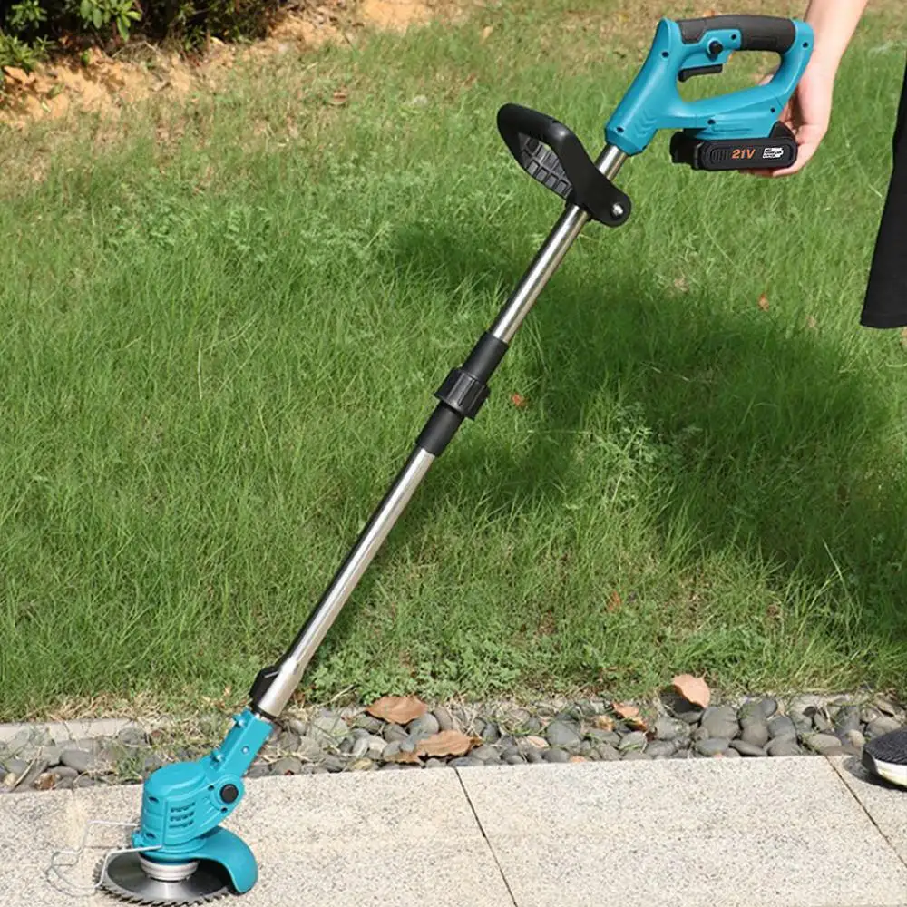 OWJHE 1800W Elektrischer Rasenmäher Kabelloser Rasentrimmer Garten-Trimmer Grasschneider Elektrowerkzeug für Rasen Garten Hof – Detail 4