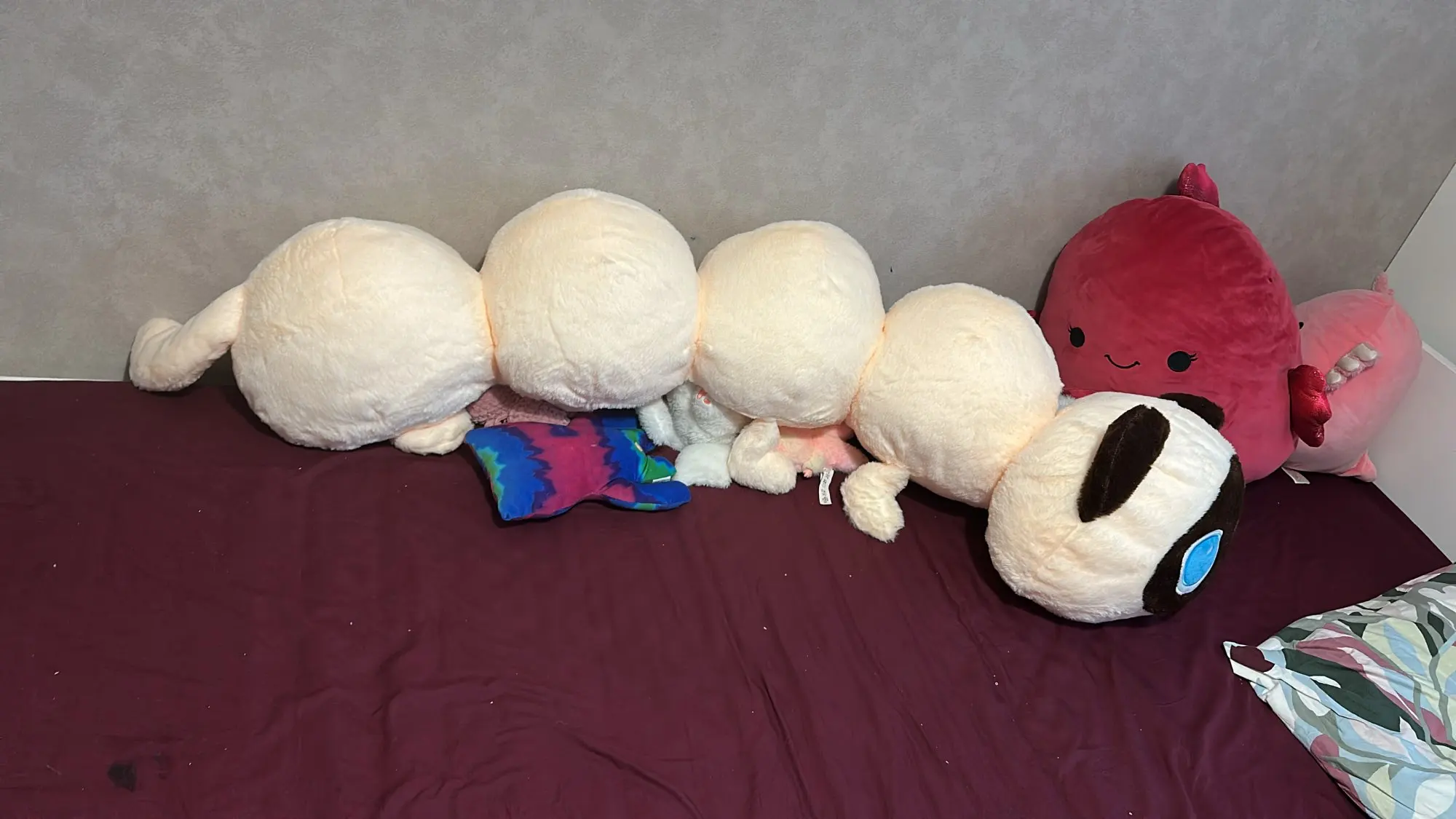 Caterpillar Cat Plushies photo review