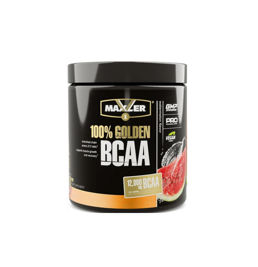Maxler USA Golden BCAA 210; BCAAs amino acids; recovery; a set of