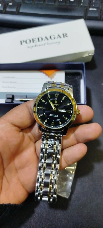 POEDAGAR Luxury Watch for Men photo review