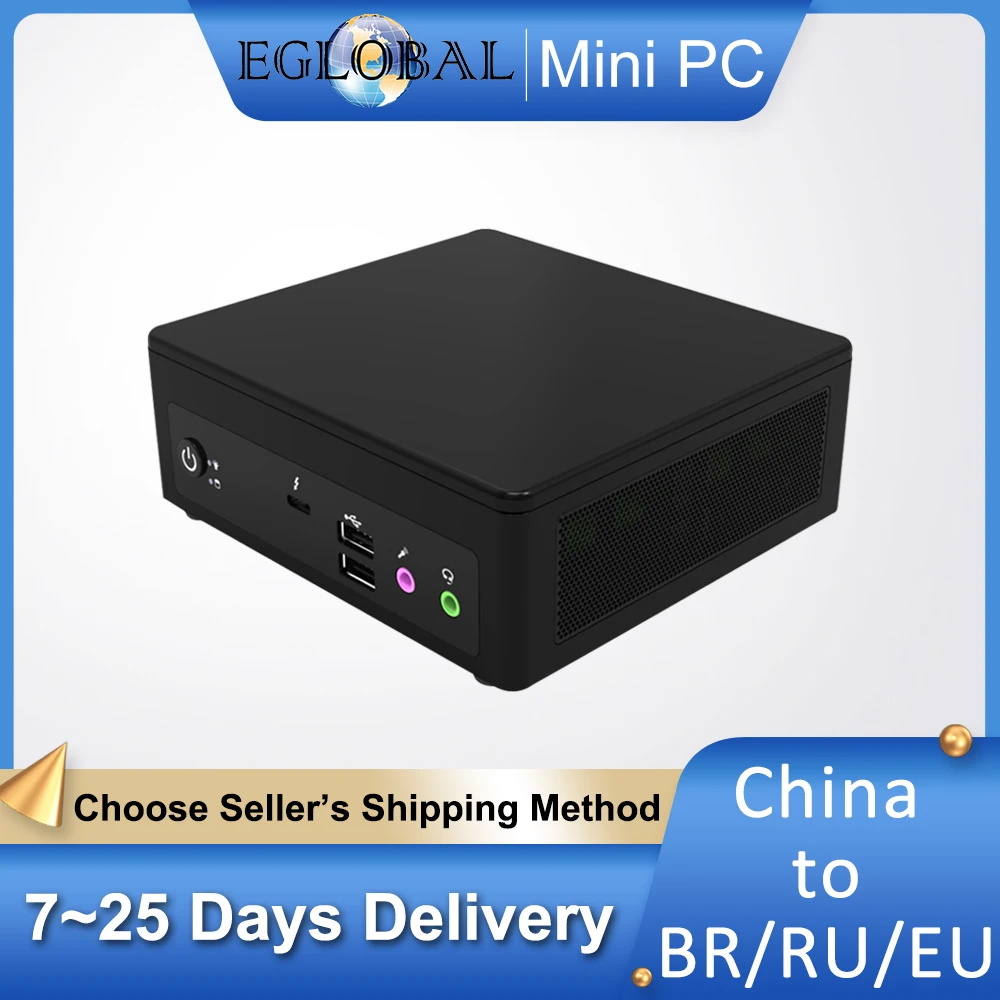 Eglobal Nuc Intel Core I5 1135 G7 I7 1165 G7 Mini Pc Windows 11/10 Thunderbolt4 2 * Hdmi2.0 Dp Componenti Del Computer Portatile