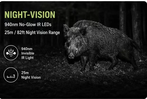 Solar 4K Night Vision Camera 4