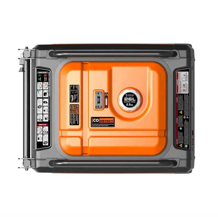 NEW-Original GENMAX GM9000iED 50 Amp 7600W/9000W Remote Start Dual Fuel Inverter Generator with CO Detect New