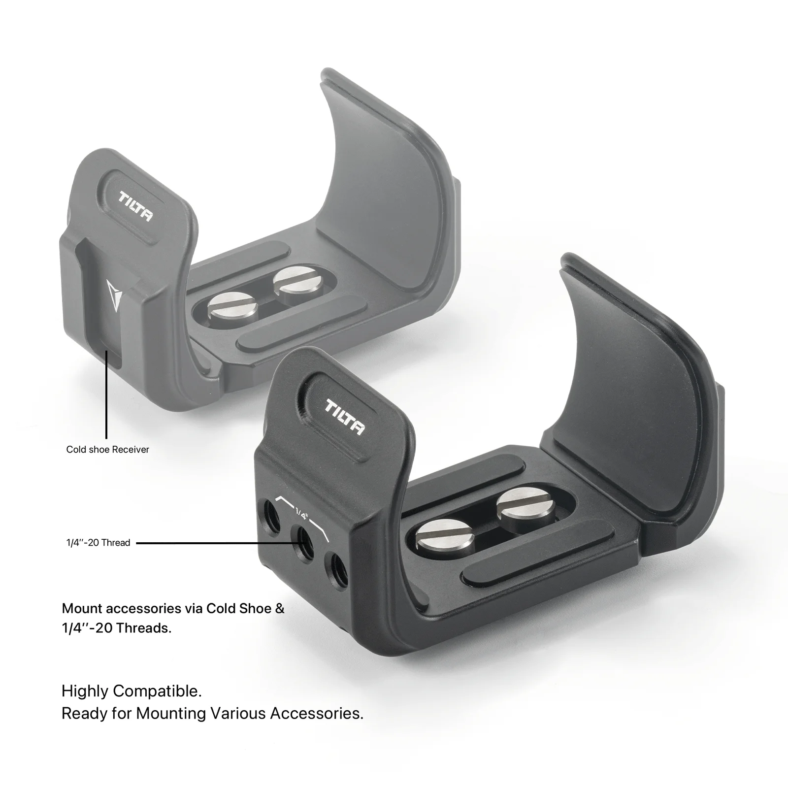 TILTA Universal Power Bank Halter TA-UPBH-B Schnellspanner Klemmhalterung für 58 mm-94 mm tragbare Stromversorgung, passend für DSLR-Kamera 1/4 Zoll – Detail 12
