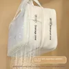 Waterproof Cosmetic Bag Portable Large Capacity Transparent Wash Bag Travel PVC Scrub Cosmetics Storage Bag PU Swimming Bag 3