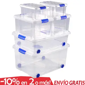 cajas almacenaje plástico – Compra cajas almacenaje plástico con envío  gratis en AliExpress version