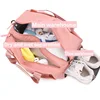Black Sports Gym Bag Travel Dry Wet Bag Handbag Multifunction Swimming Shoulder Messenger Weekend Fitness Training Bag 5