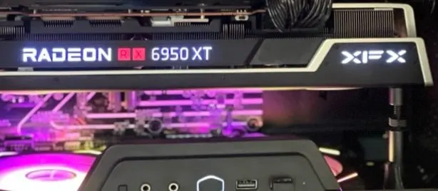 Aluminum GPU Holder Vertical Telescopic Rotating Stand Magnetic Bracket Video Card Holder Graphics Card Bracket Support 27-120mm photo review