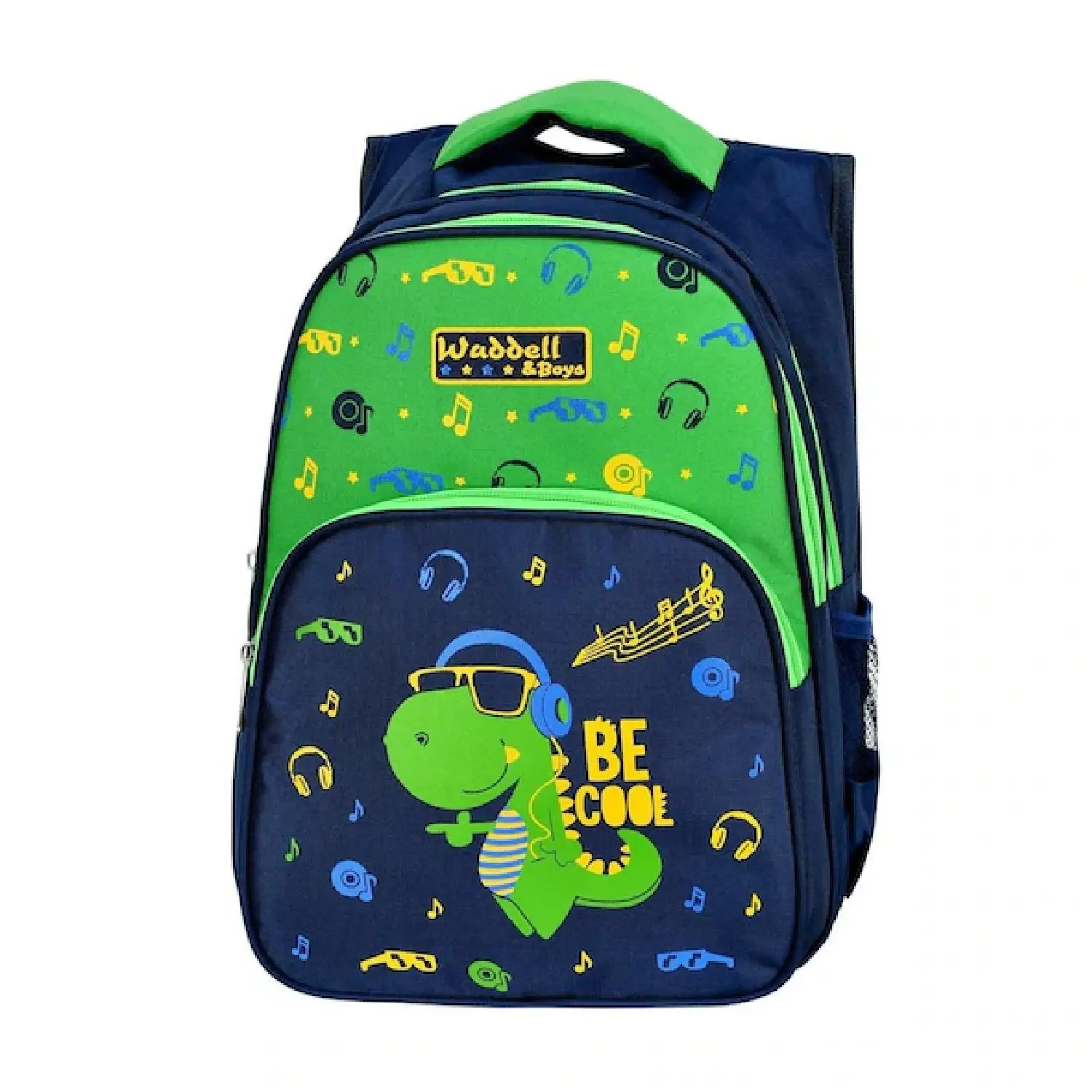 Waddell Dinosaur Pattern Kids Backpack and Lunch Box , Backpack Waterproof Package Student School Stationery, High Quality Brand